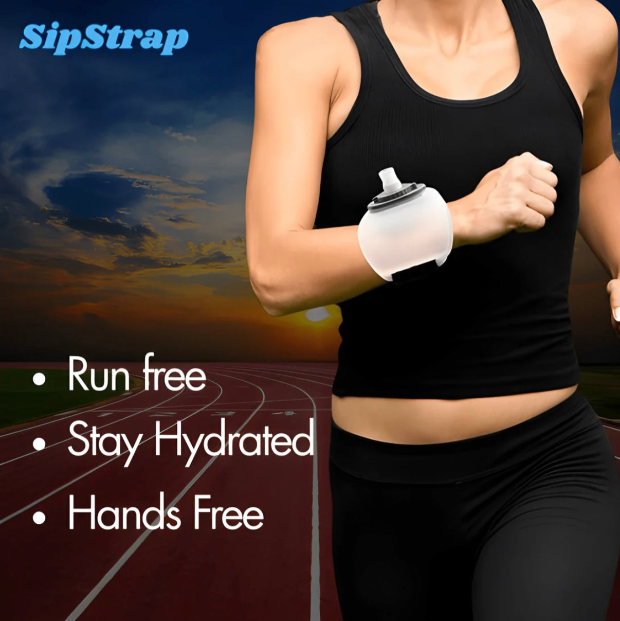 SipStrap - Wrist Water Bottle